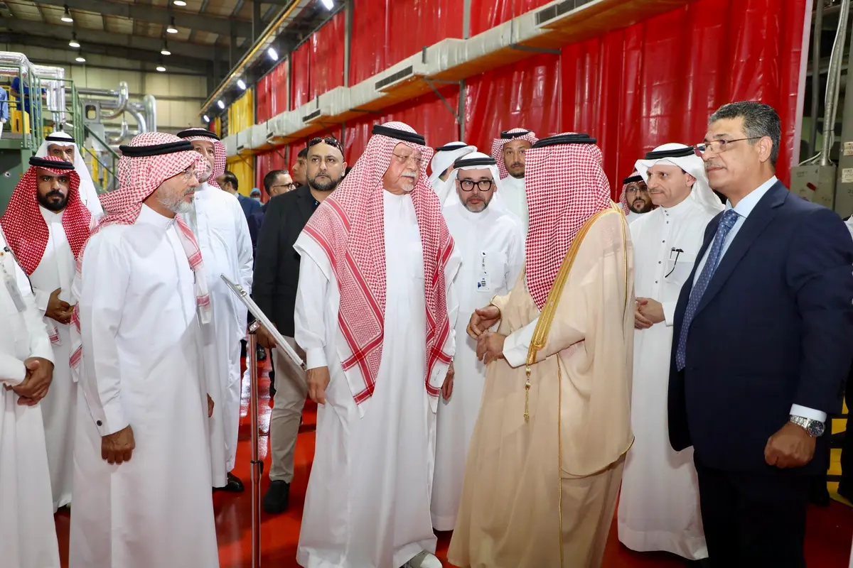 افتتاح خط الإنتاج الثاني لمصنع المتحد السعودي بينبع