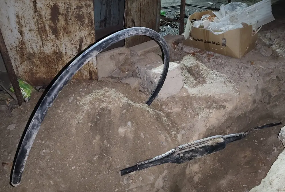 إحباط محاولة سرقة كبل نحاسي لشبكة الاتصالات في دير الزور