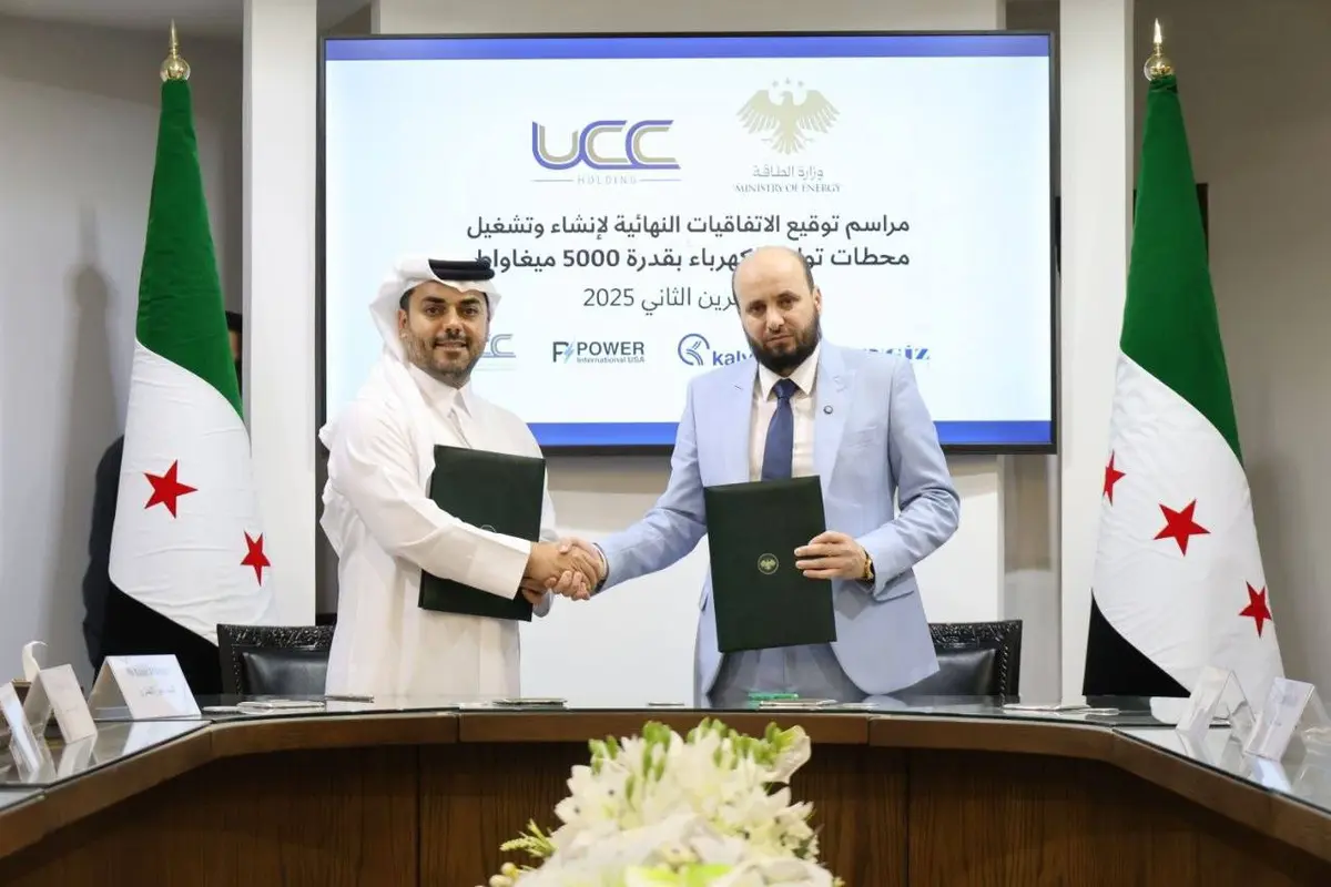 5 مشروعات كهرباء في سوريا تصل للتوقيع النهائي - الطاقة