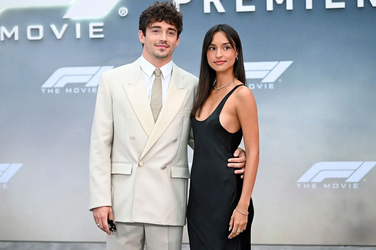 Charles Leclerc opens up on engagement with playful nudge for Pierre Gasly to follow suit
