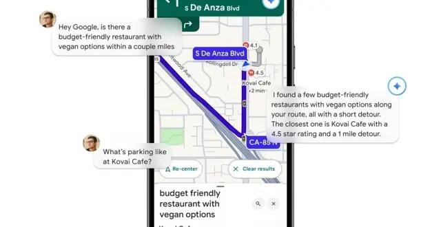 جوجل تدمج جيميني في تطبيق الخرائط لتقديم تجربة ملاحة أكثر ذكاءً وتفاعلاً