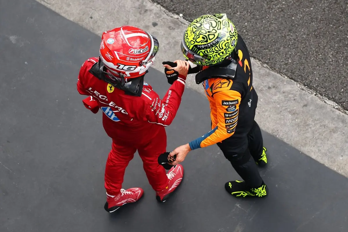 The starting grid for the F1 Brazil GP 2025
