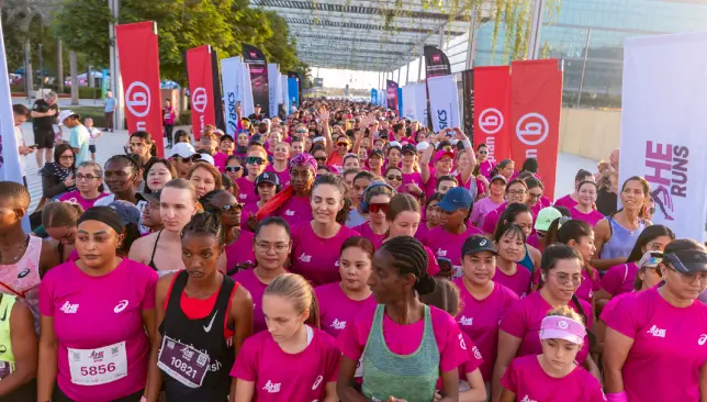 She Runs sets a Guinness world record at Expo City