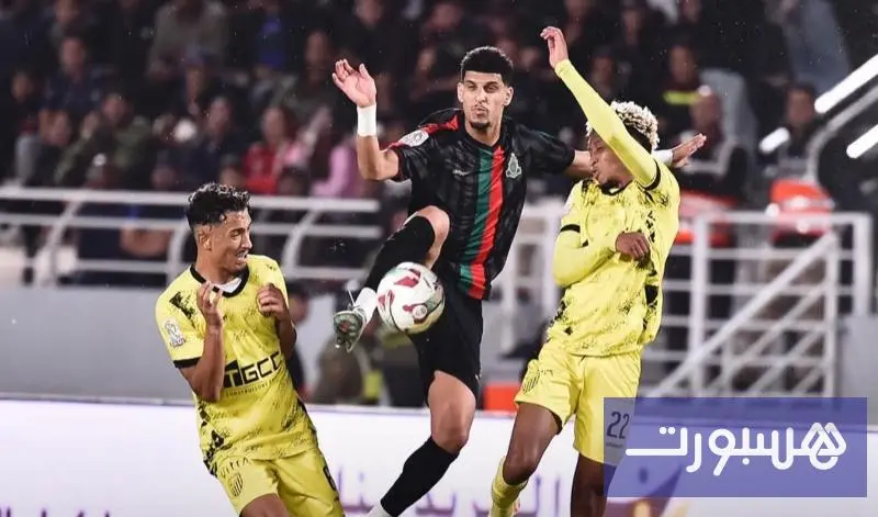 الجيش يتعادل مع المغرب الفاسي