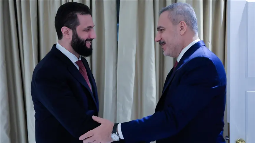 واشنطن.. الرئيس السوري يلتقي وزير خارجية تركيا