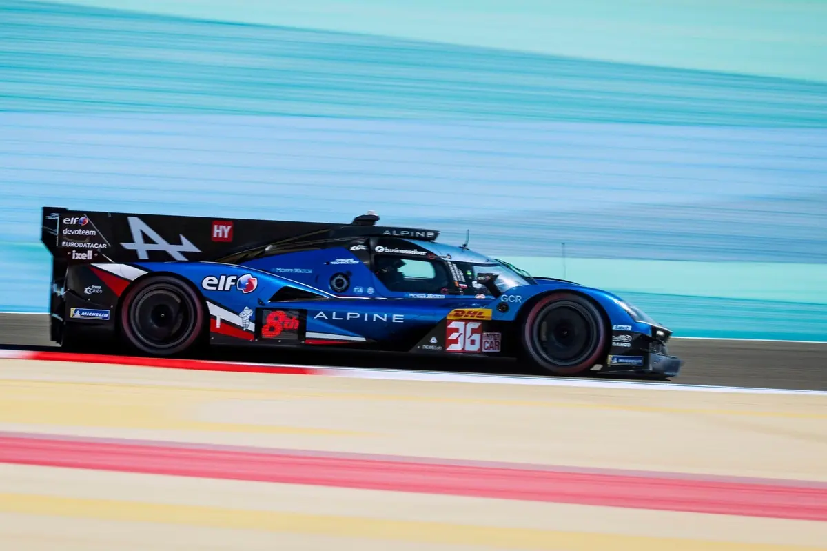 Antonio Felix da Costa tops WEC Bahrain test for Alpine