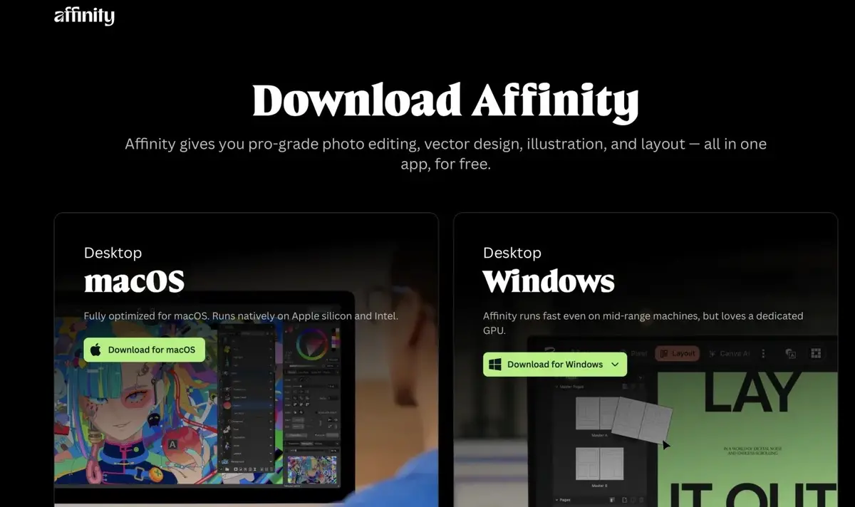 “أفينيتي” يتحدى أدوبي ويكسر قيود الاشتراكات