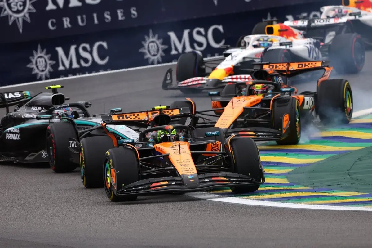Oscar Piastri defends penalised move in F1 Brazil GP: "I can't just disappear"