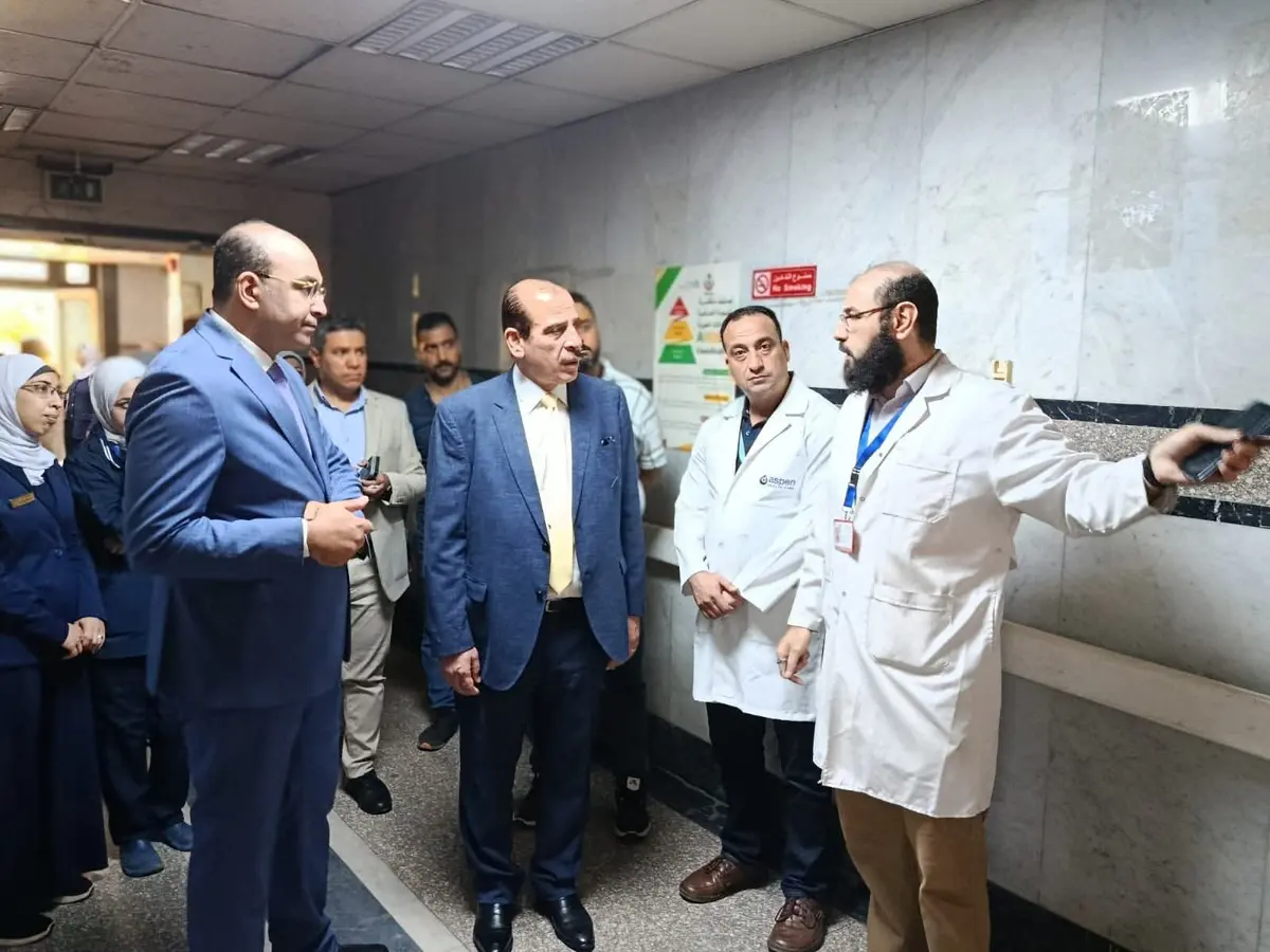 نائب وزير الصحة يتفقد مستشفى شبرا العام لمتابعة جودة الخدمات الطبية
