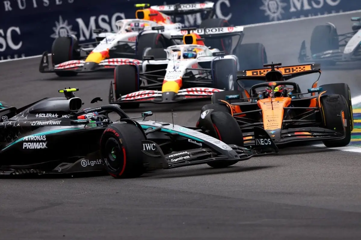 Why Oscar Piastri was penalised for F1 Brazil GP clash
