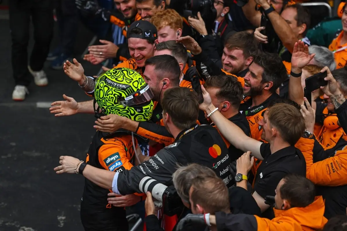 F1 Brazil GP: Lando Norris wins to stretch points lead, Max Verstappen goes from pitlane to podium