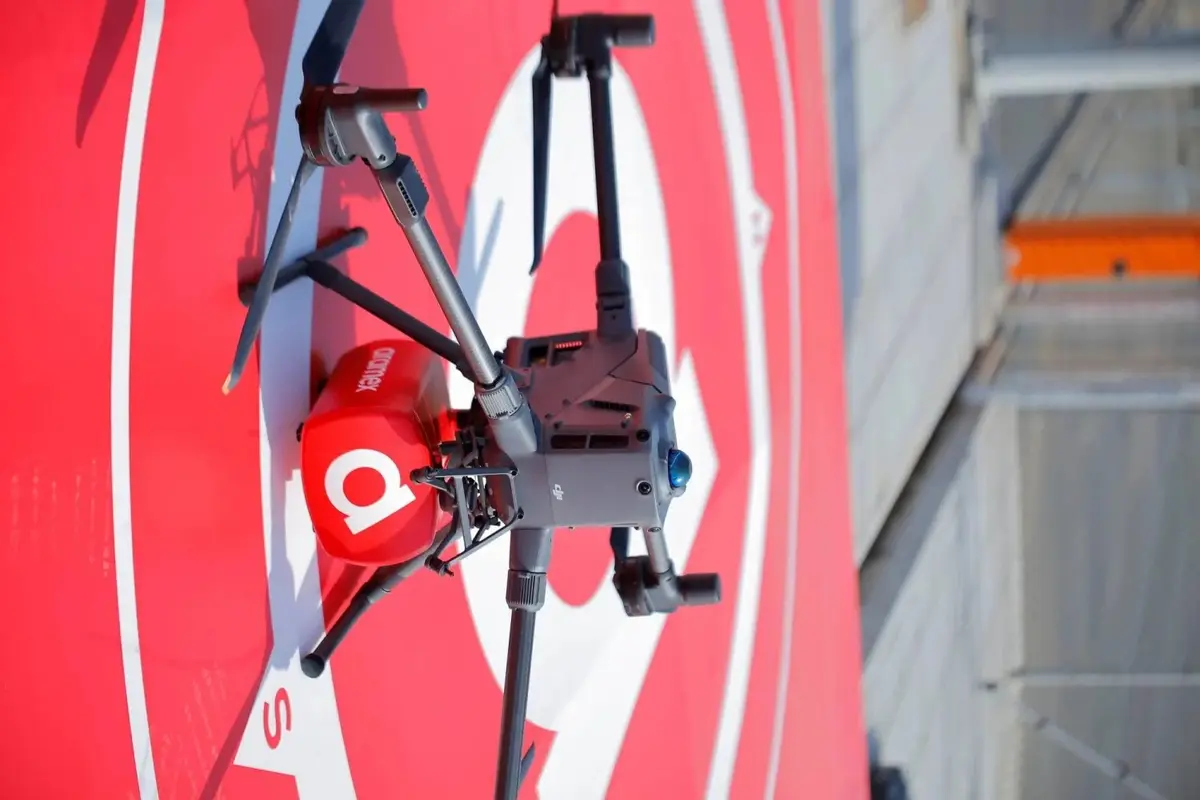 أرامكس تختبر أولى عمليات التوصيل الذاتي عبر الطائرات المُسيّرة