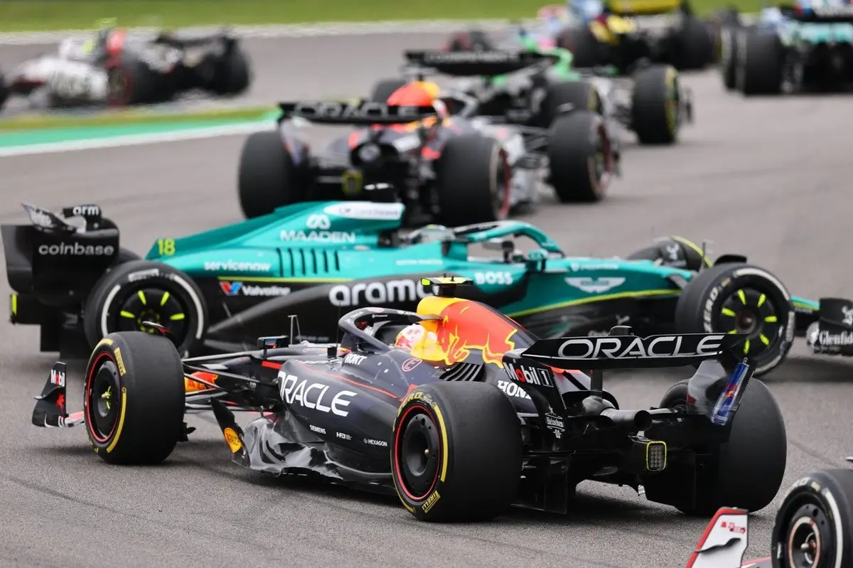 Yuki Tsunoda &ldquo;didn&rsquo;t even notice&rdquo; collision with Lance Stroll in F1 Brazil GP