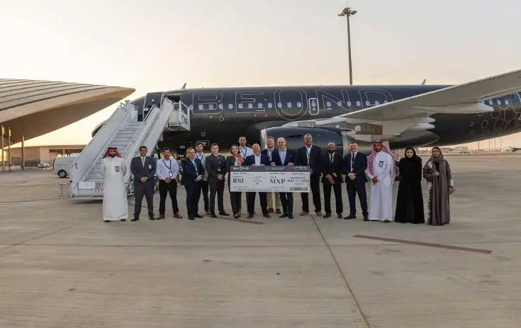 أول رحلة أوروبية مباشرة تصل مطار البحر الأحمر الدولي بالسعودية