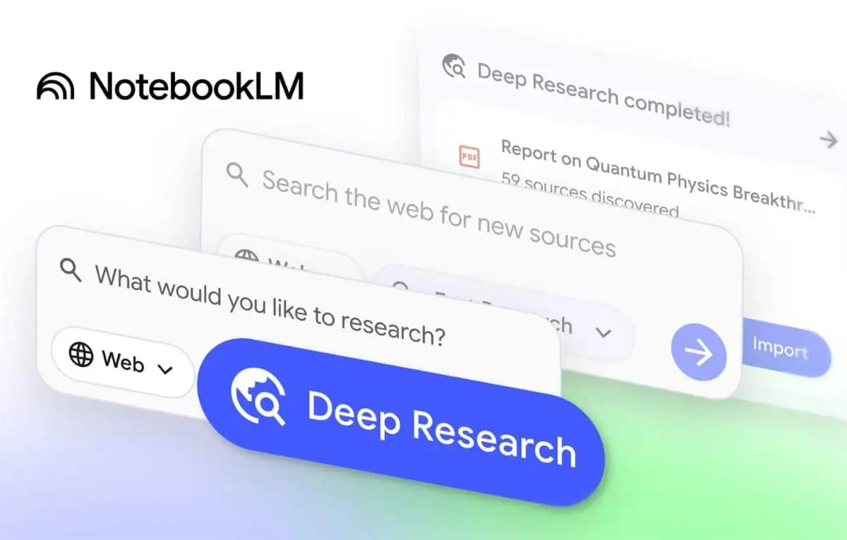 منصة ذكية متكاملة.. جوجل تمنح أداة NotebookLM ميزة “البحث العميق”