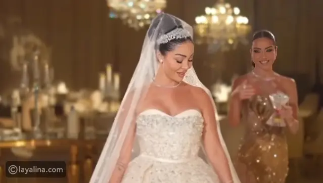 هيا كرزون تحتفل بزفافها الأسطوري في دبي
