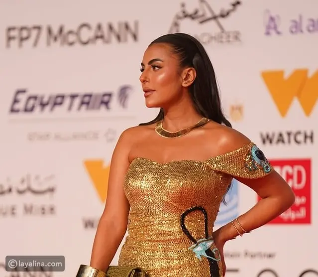 الإطلالات الفرعونية تزين مهرجان القاهرة السينمائي 2025