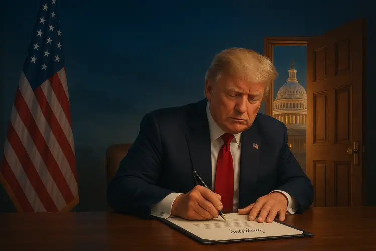 نهاية الإغلاق الحكومي الأطول في تاريخ أمريكا.. توقيع «ترامب» يفتح الأبواب بعد 43 يومًا