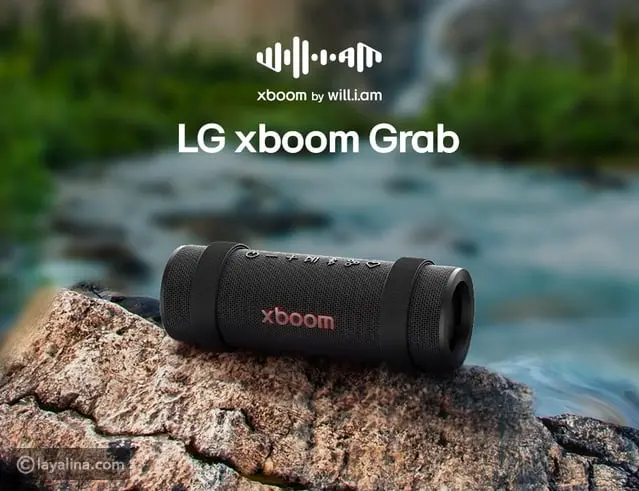 xboom GRAB: سماعة إل جي المحمولة بالتعاون مع will.i.am