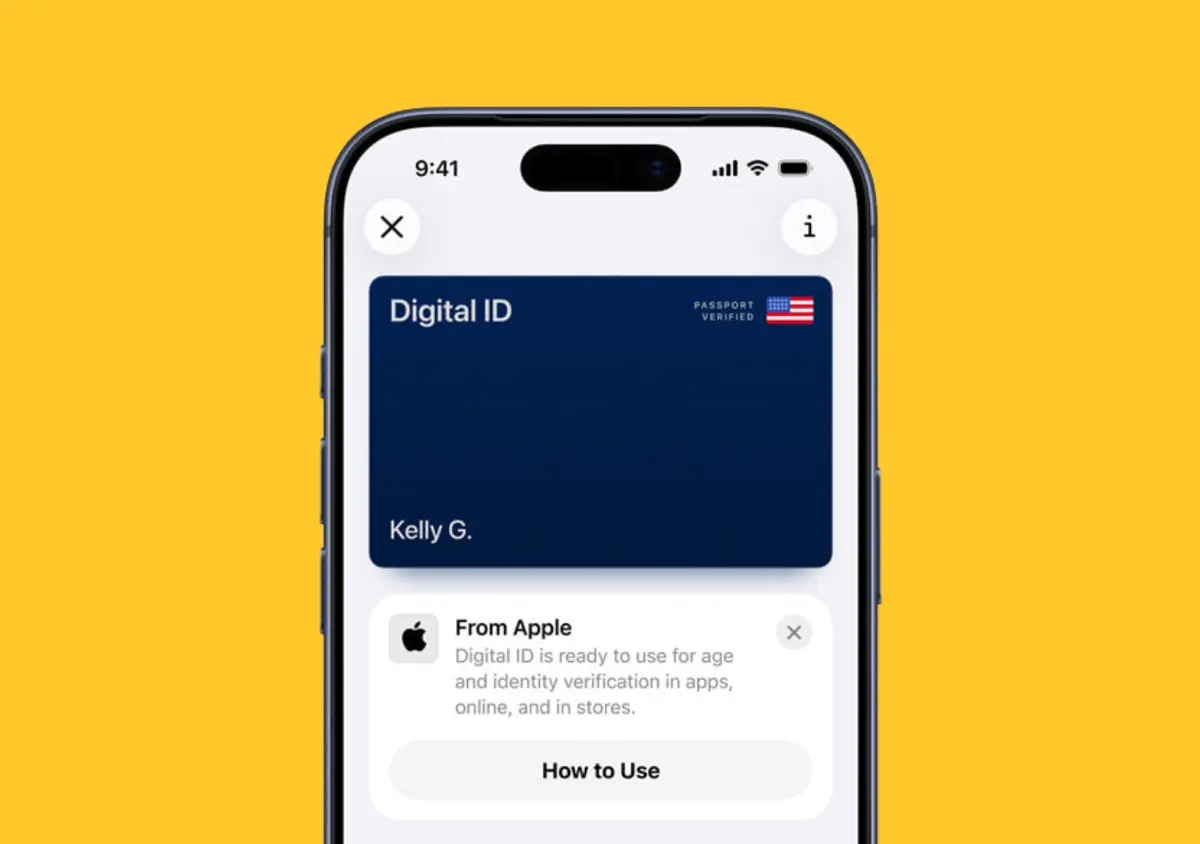 آبل تطلق ميزة Digital ID لإضافة الهوية الرقمية إلى Apple Wallet