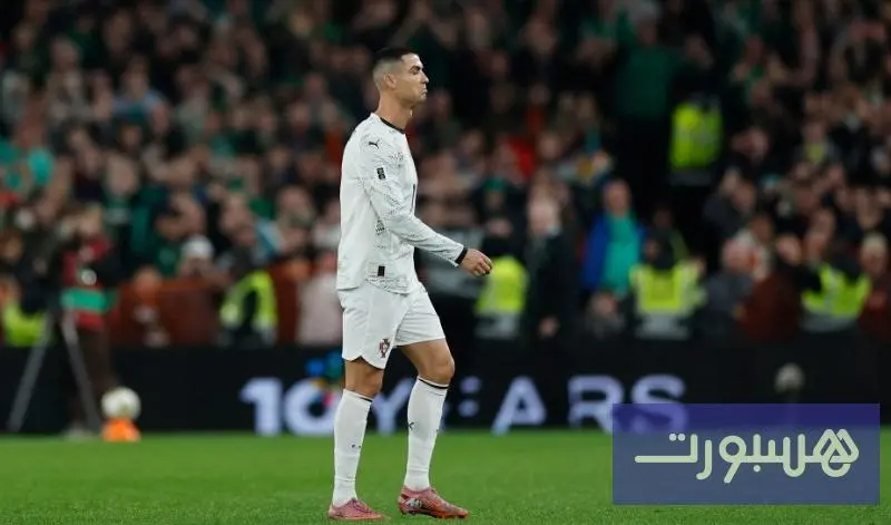 مارتينيز: طرد رونالدو أمام أيرلندا كان قاسيا