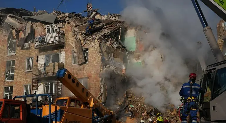 أوكرانيا – الأمم المتحدة تدين الهجمات الروسية الأخيرة على عدة مناطق في كييف