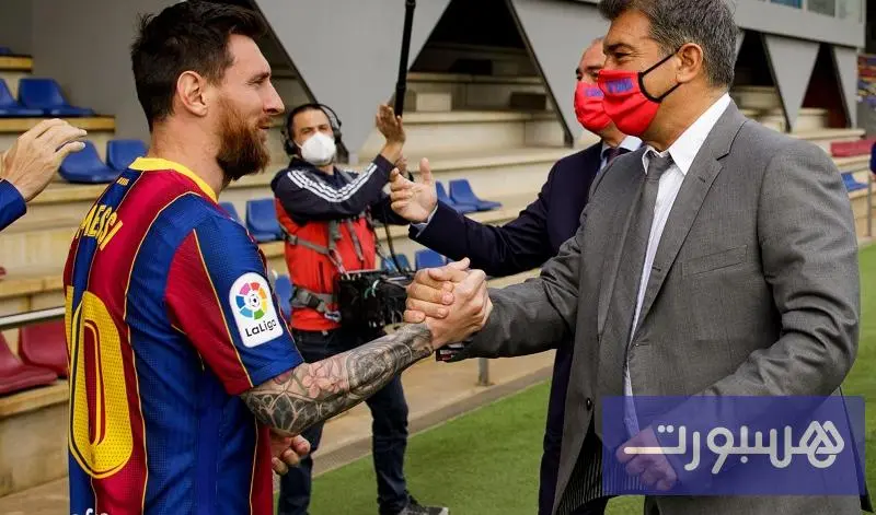 لابورتا: برشلونة يخطط لبناء تمثال للنجم ميسي في "كامب نو"