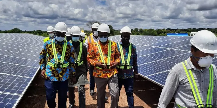 أكبر مشروع طاقة شمسية في غانا يبدأ البناء - الطاقة
