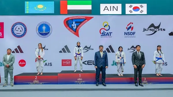 بطلات الإمارات يسطرن إنجازاً عالمياً في بطولة الجوجيتسو