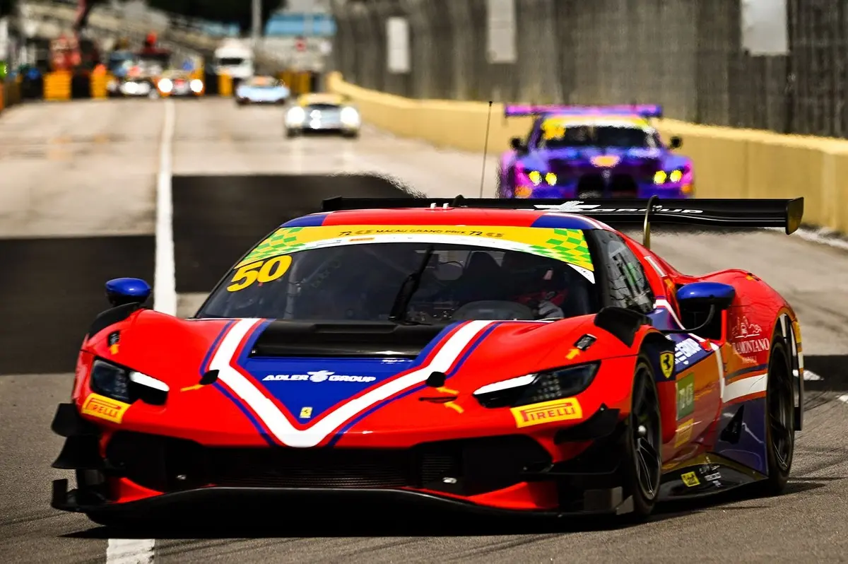 Macau GT World Cup: Antonio Fuoco dominates qualifying race for Ferrari