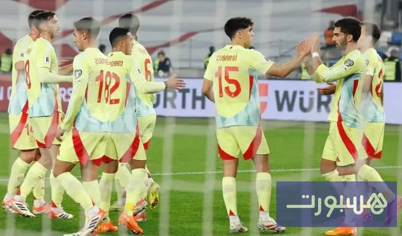 "لا روخا" تسحق جورجيا بأربعة أهداف وتقترب من التأهل لكأس العالم