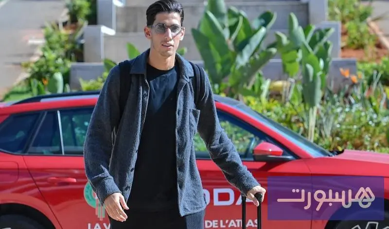 أكرد يغادر معسكر المنتخب المغربي ويعود إلى مارسيليا للعلاج من الإصابة