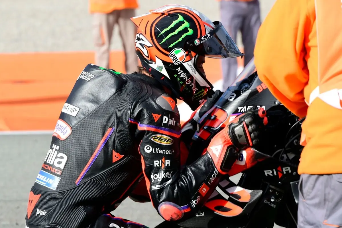 Marco Bezzecchi explains Aprilia 'proposal' after Valencia GP victory