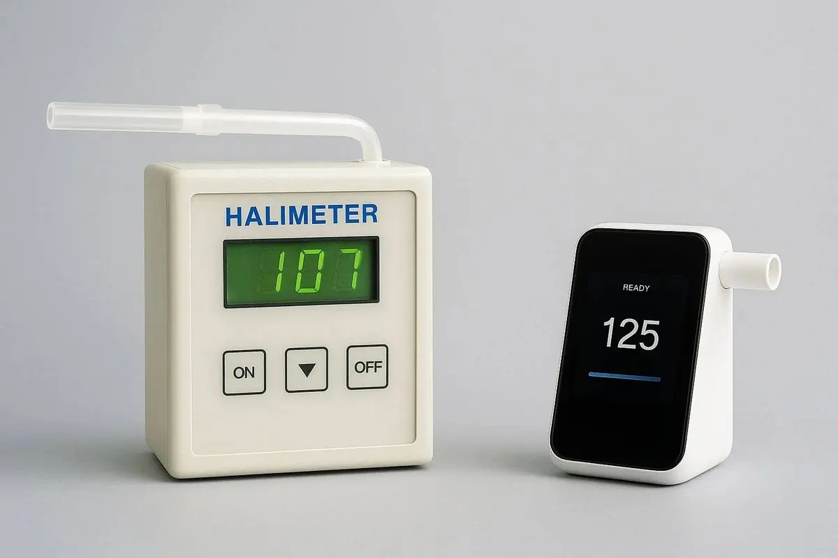 جهاز تحليل فوري للنَفَس ولاصقة ذكية لرصد ميكروبيوم الفم وتحليل جيني للعاب