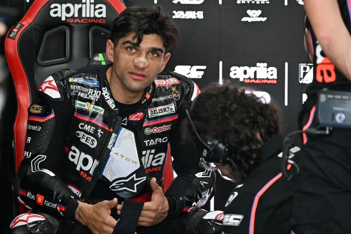 Jorge Martin&rsquo;s Valencia MotoGP retirement was pre-planned with Aprilia