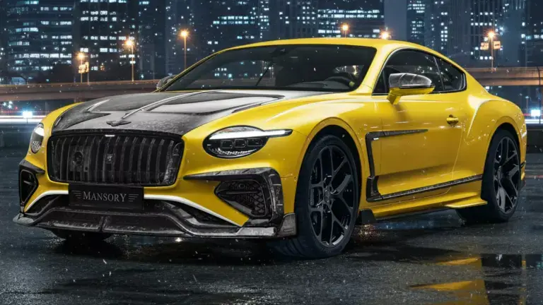 بنتلي كونتيننتال GT تحصل على أغرب إصدار لها من مانسوري