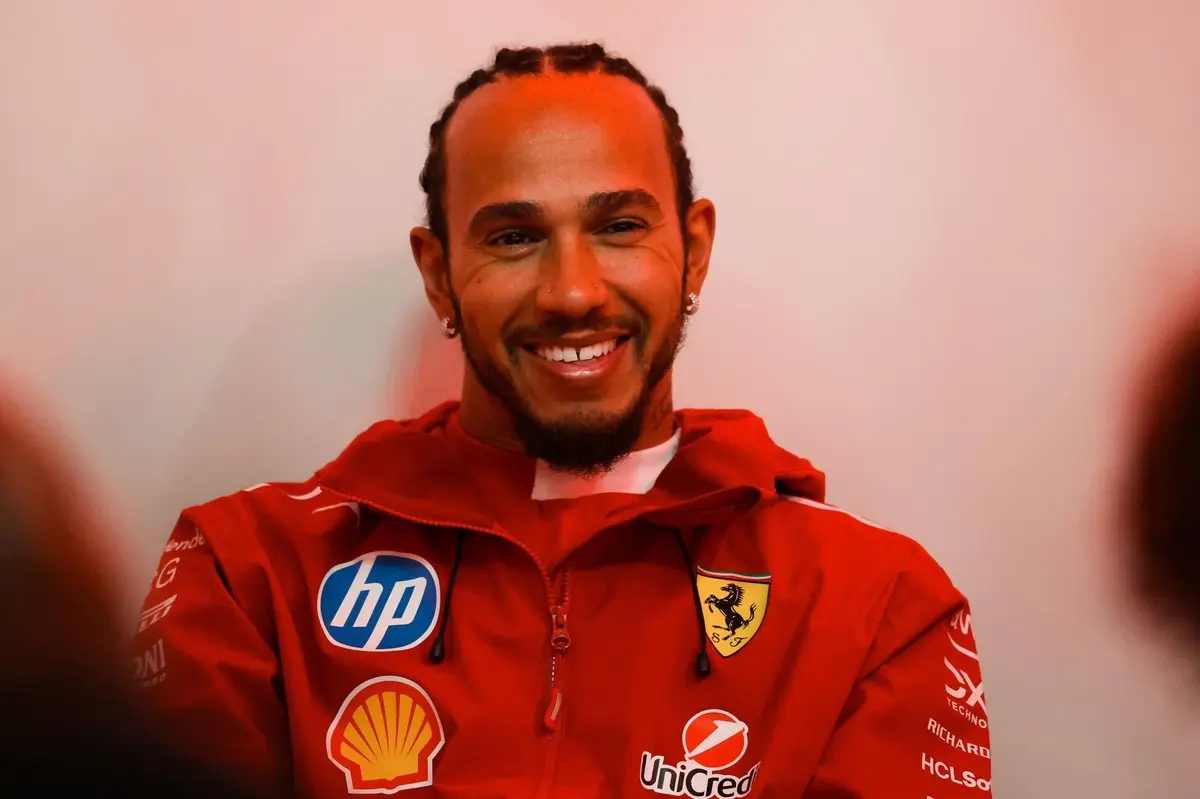Lewis Hamilton reveals glittering City of Lights-inspired helmet for Las Vegas Grand Prix
