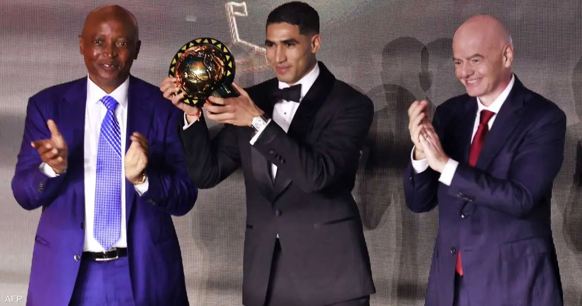 بعد جائزة الأفضل في إفريقيا.. حكيمي يحدد هدف المغرب القادم