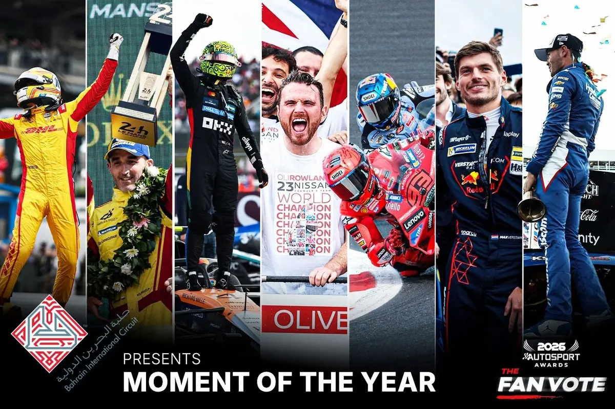 Fans to vote on motorsport Moment of the Year presented by Bahrain International Circuit