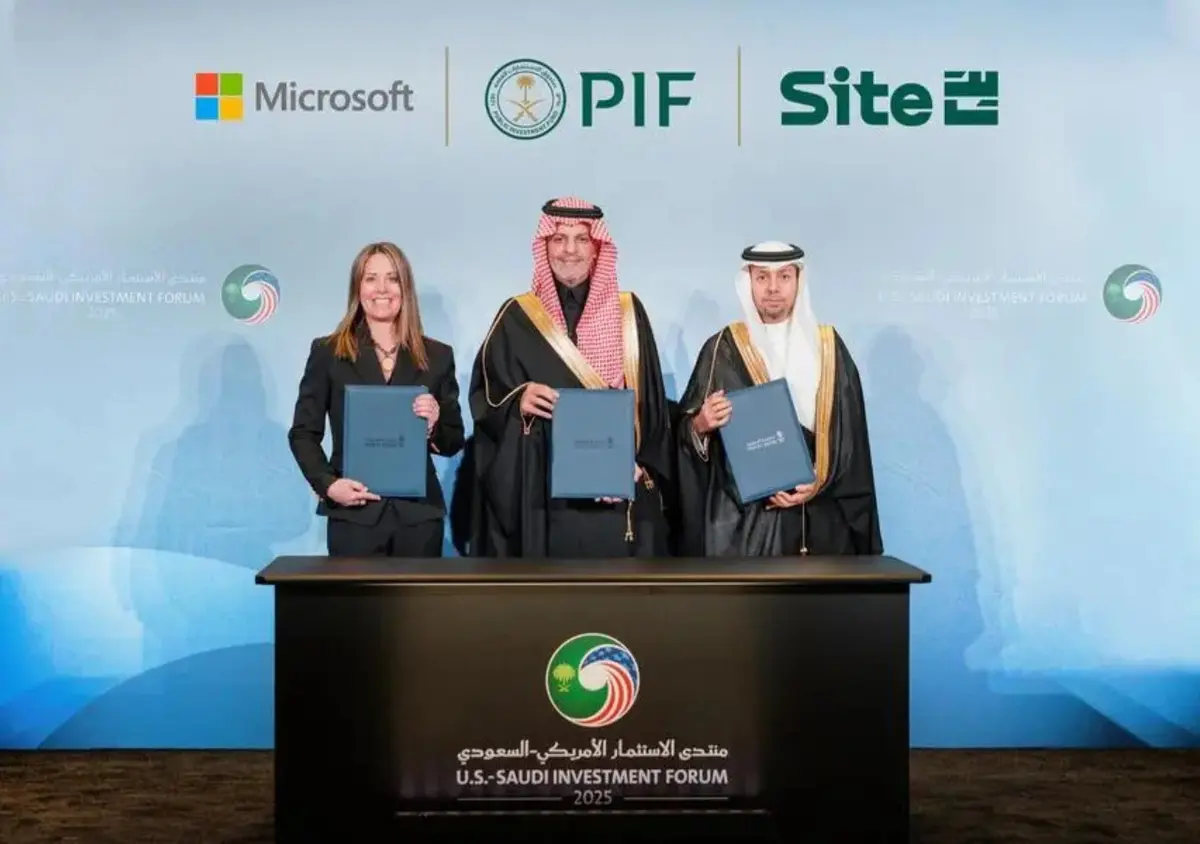 مايكروسوفت تتعاون مع صندوق الاستثمارات العامة وSITE لتطوير سحابة سيادية سعودية