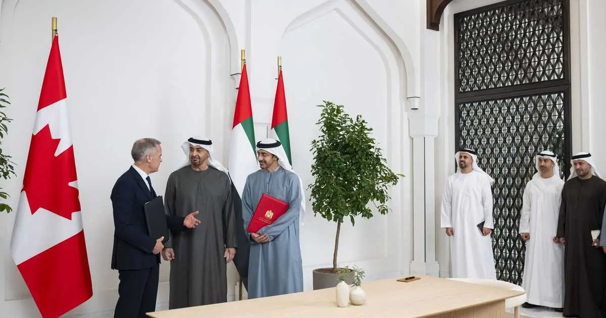 الإمارات وكندا توقعان اتفاقية جديدة لتشجيع الاستثمارات