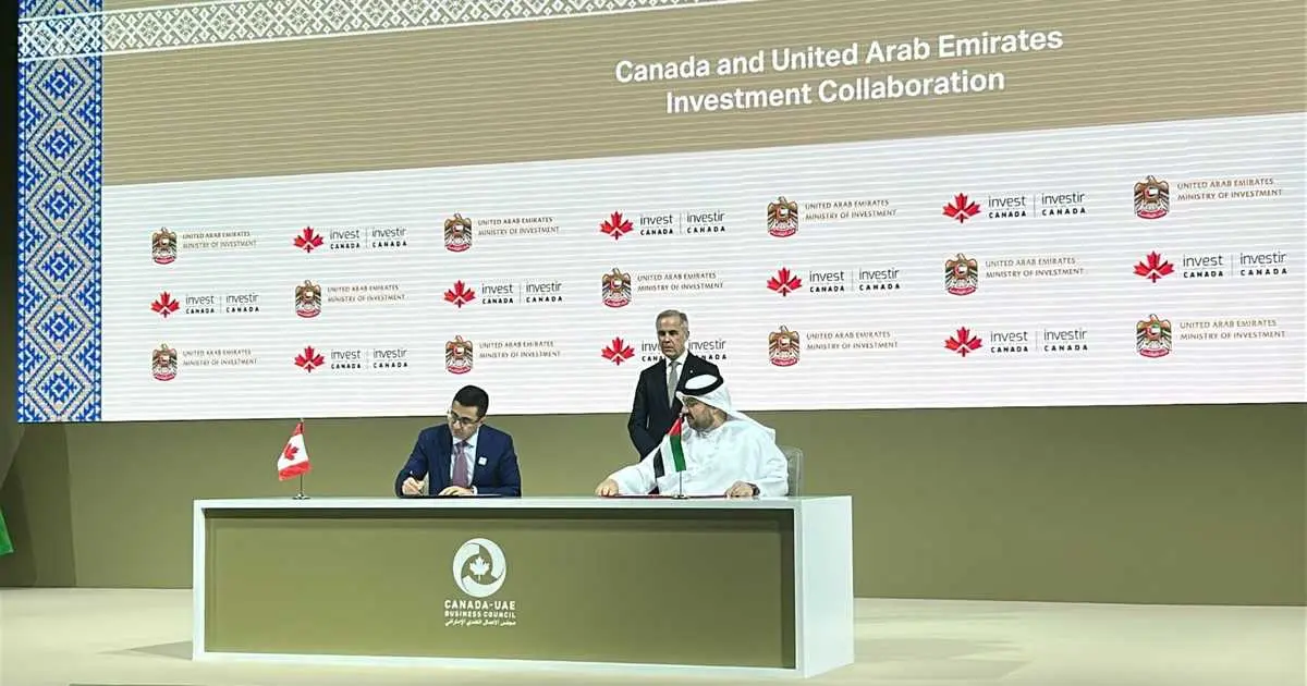الإمارات تطلق وثيقة عمل استثماري مع كندا بـ 50 مليار دولار