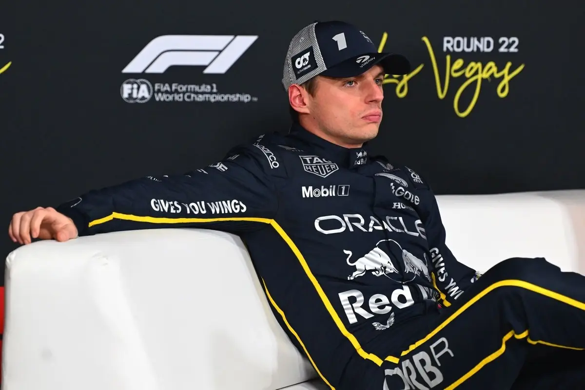 "It's fine" - How Max Verstappen reacted to P2 in F1 Las Vegas GP qualifying