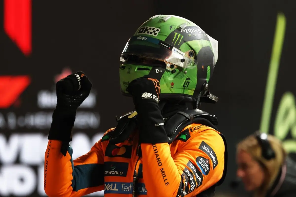 F1 Las Vegas GP: Lando Norris storms to pole, Oscar Piastri down in fifth