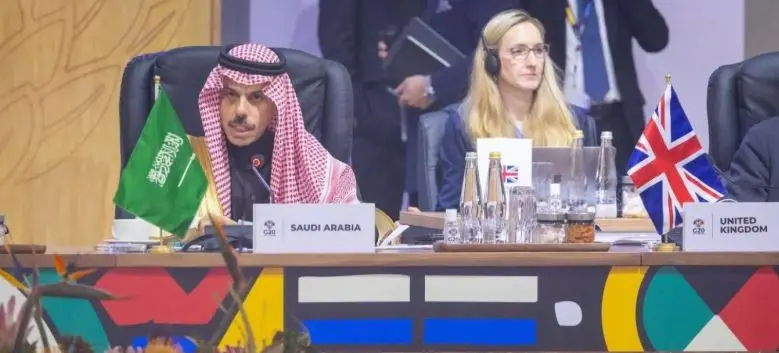 فيصل بن فرحان: التزام سعودي باقتصاد عالمي أكثر شمولًا واستدامة