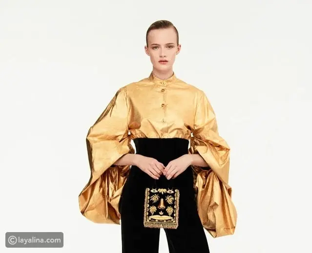 مجموعة Schiaparelli لأزياء السهرات 2025-2026: حين تتحول الفخامة إلى عمل فني قابل للارتداء