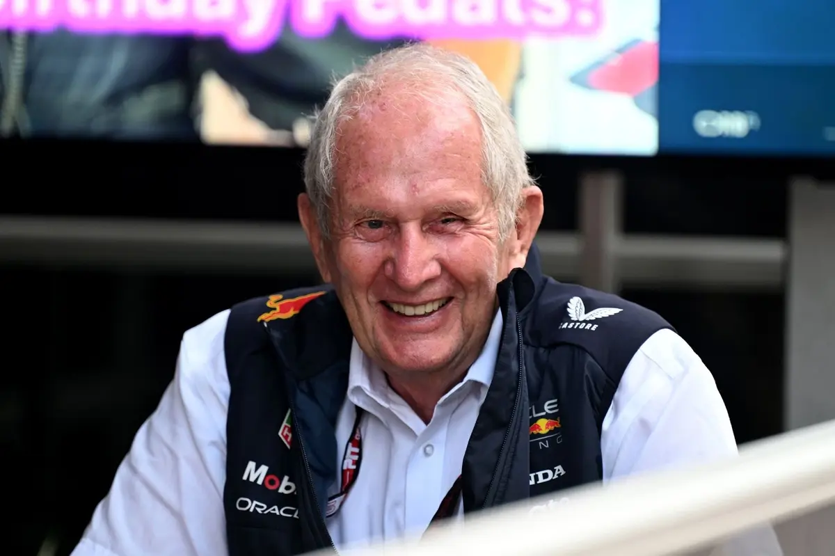 Who slept best last night: Helmut Marko