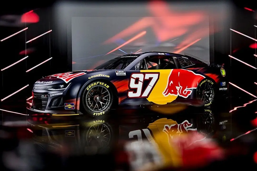 First look at Shane van Gisbergen's No. 97 Red Bull livery for 2026 NASCAR season