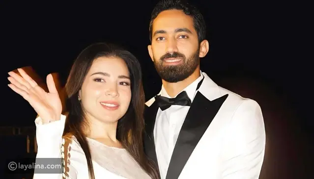 مي عز الدين تخطف الأنظار بفستان الزفاف بعد أيام من زواجها