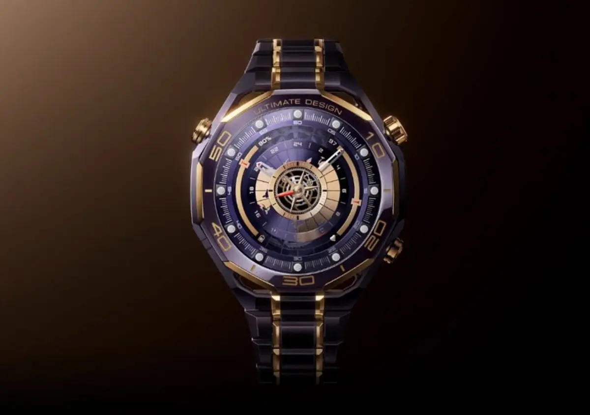هواوي تكشف عن ساعة Watch Ultimate Purple Gold Edition بتصميم فاخر